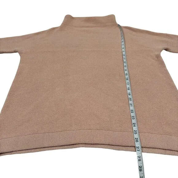 Free People Ottoman Slouchy Peach Oversized‎ Tunic Sweater Size S